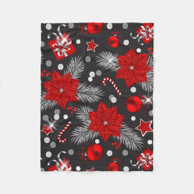 Cobertor De Velo Design de decoração de Natal (Frente)