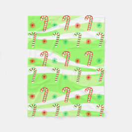 Cobertor De Velo Design de doces de Natal modernos