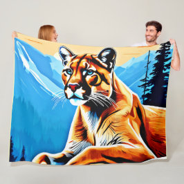 Cobertor De Velo Design de Exibição de Açúcar Alpino