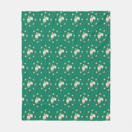 Cobertor De Velo design de flores