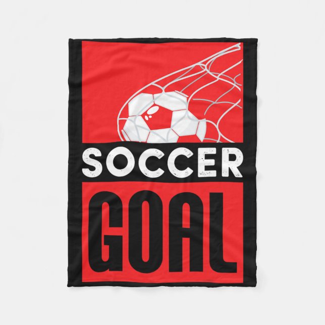 Cobertor De Velo Design de Futebol Clic para Jogadores e Fãs, Futeb (Frente)
