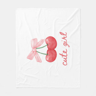 Cobertor De Velo Design de Garota de Corte de Cereja Arco