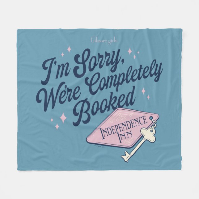 Cobertor De Velo Design de Gilmore Girls Completamente Reservado (Frente (Horizontal))