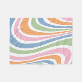 Cobertor De Velo Design de Onda Retroativa