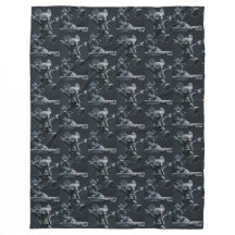 Design de padrão gótico do mouse Mickey escuro