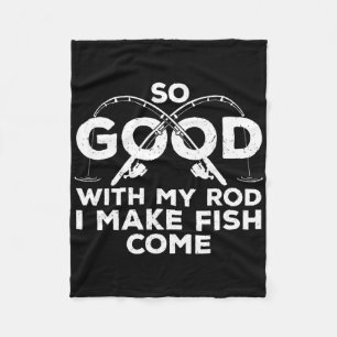 Cobertor De Velo Design de pesca engraçado para homens e mulheres P