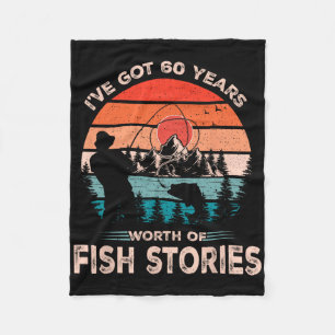 Cobertor De Velo Design de pesca legal com 60 anos de idade Gif de