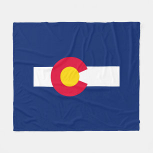 Cobertor De Velo Design de Sinalizador do Estado do Colorado