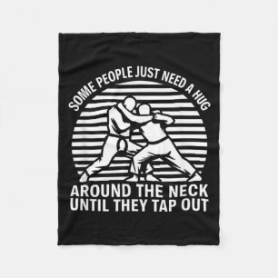 Cobertor De Velo Design Divertido de Jiu Jitsu para Homens Mulheres