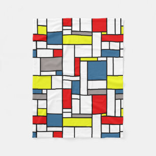 Cobertor De Velo Design do estilo de Mondrian