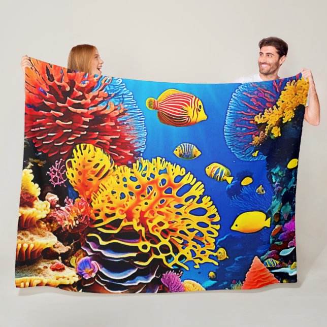 Cobertor De Velo Design do Jardim Submarino (In Situ)