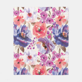 Cobertor De Velo Design Floral BoHo-Chic