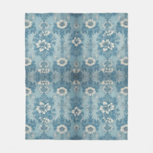 Cobertor De Velo Design Floral de Tom Azul