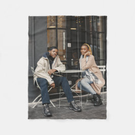 Cobertor De Velo Design Foto do seu próprio Solteiro