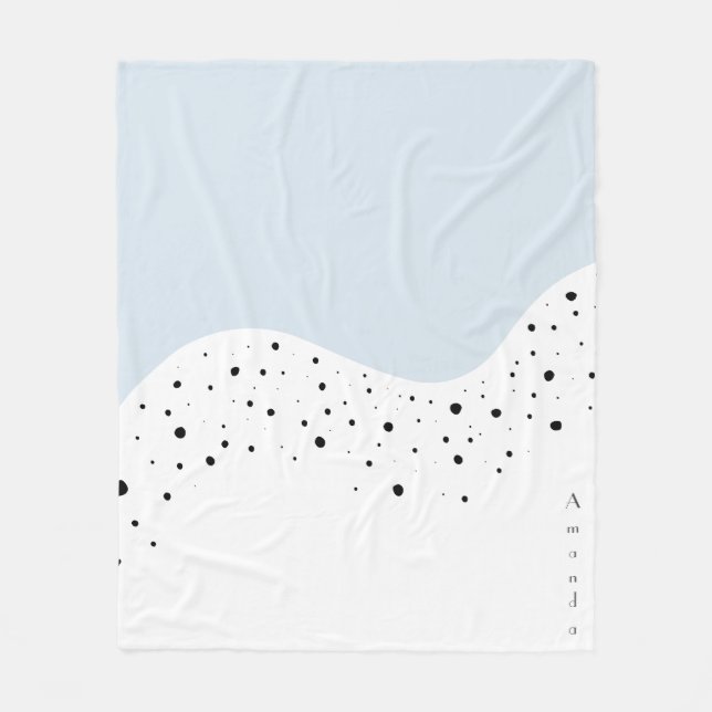 Cobertor De Velo Design mínimo com pontos (Frente)
