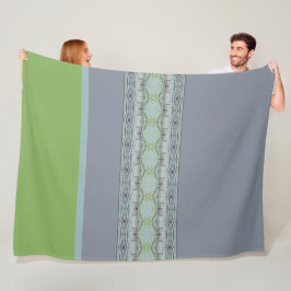 Cobertor De Velo Design moderno Impressão com cinza