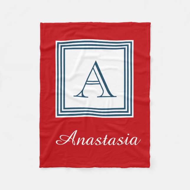 Cobertor De Velo Design Monograma (Frente)