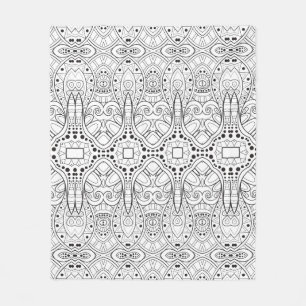 Cobertor De Velo Design tribal de Zendoodle