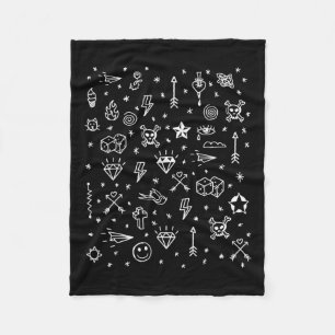 Cobertor De Velo Designs de Tatuagem Americana Flash, Tradicional