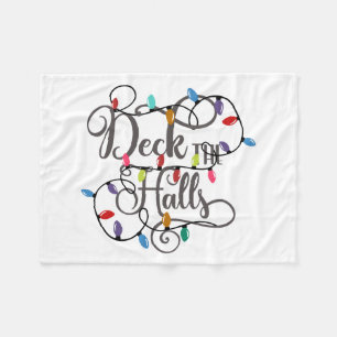 Cobertor De Velo despejar as lanternas de Natal