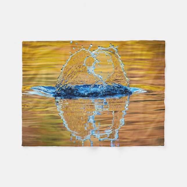 Cobertor De Velo Despejo na noite de outono (Frente (Horizontal))