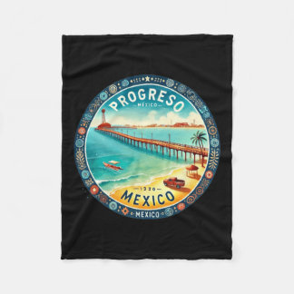 Cobertor De Velo Destino do Cruzeiro do México Progresso