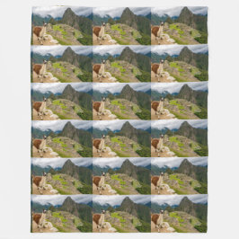 Cobertor De Velo Destino Personalizado Do Animal Llama