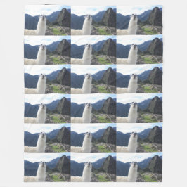 Cobertor De Velo Destino Personalizado Do Animal Llama