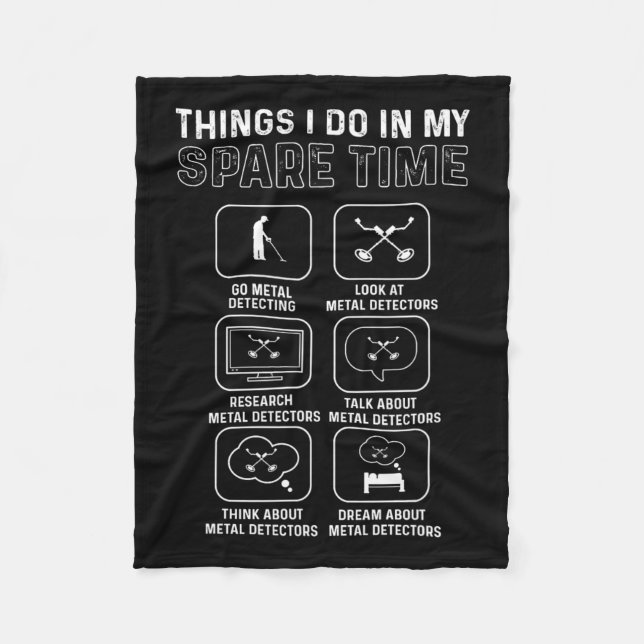 Cobertor De Velo Detector de metal. Caça de Relic. Detecção de meta (Frente)