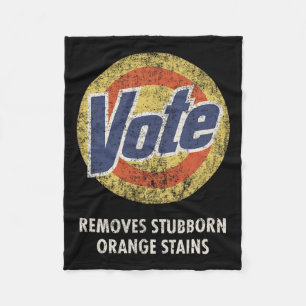 Cobertor De Velo Detergente para Roupa Anti-trump Vote Engraçado Vi