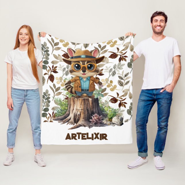 Cobertor De Velo Detetive Impressão (In Situ)