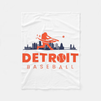 Cobertor De Velo Detroit Bysebyll Vintage Minimalist Retro Bysebyll