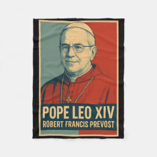 Cobertor De Velo Deus abençoe Leo Xiv 1