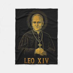 Cobertor De Velo Deus abençoe Novo Papa Leo Xiv Igreja Católica Fé 