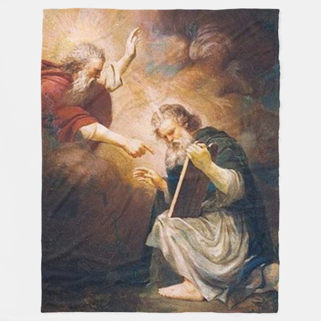 Cobertor De Velo DEUS dá aos MOSES os COMANDOS RTE (Frente)