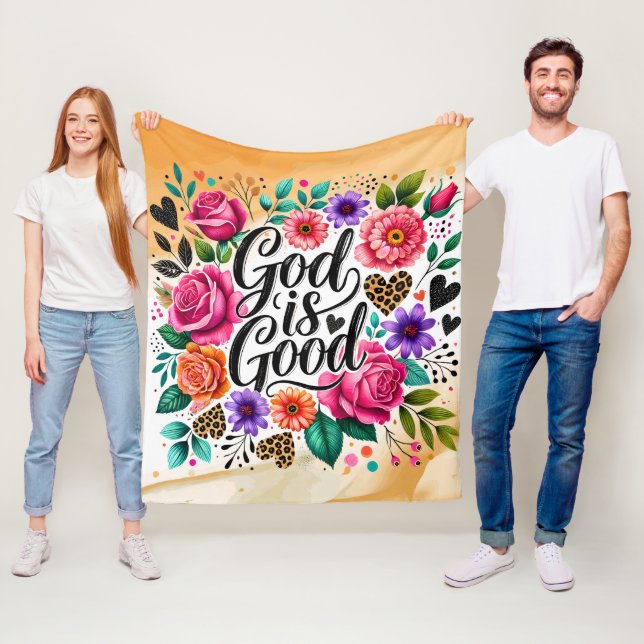 Cobertor De Velo Deus é bom religioso bordel espiritual (In Situ)