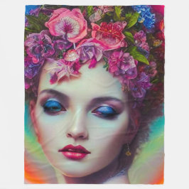 Cobertor De Velo Deusa Flor