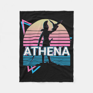 Cobertor De Velo Deusa Grega Athena Da Sabedoria E Guerra