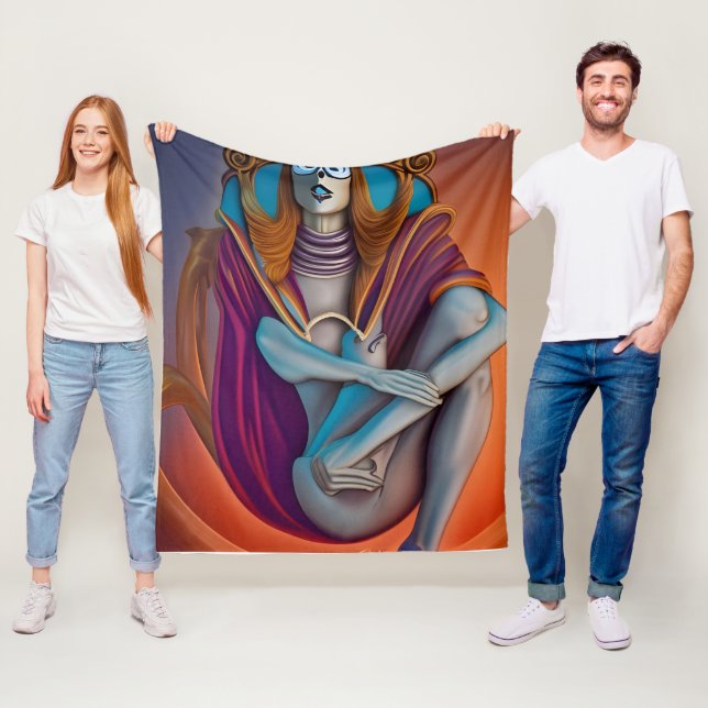 Cobertor De Velo deusa guerreira (In Situ)