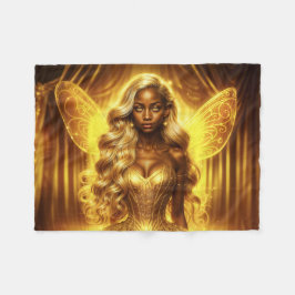 Cobertor De Velo Deusa mística da luz com asas de fadas radiantes