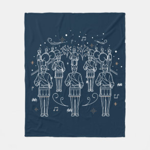 Cobertor De Velo Dia 12 de Frota de Natal Jogar Banquete