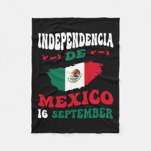 Cobertor De Velo Dia da Independência Mexicana do Orgulho da Bandei