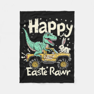 Cobertor De Velo Dia da páscoa Dinossauro Engraçado Feliz Eastrawaw