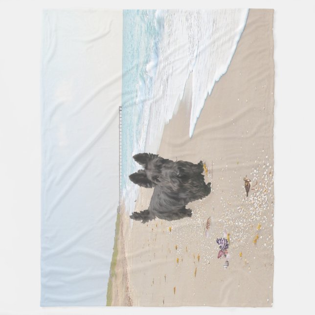 Cobertor De Velo Dia da Praia (Frente)