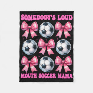 Cobertor De Velo Dia das Mães Mãe Mamãe de Futebol Boca Louca de Al