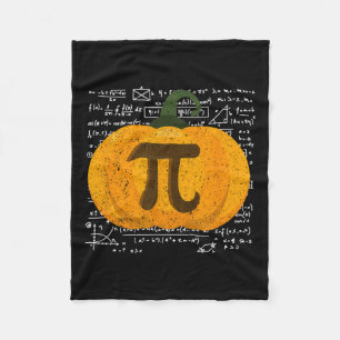 Cobertor De Velo Dia de Ação de Graças da Turquia Pumpkin Pie Pi Fr