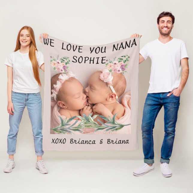 Cobertor De Velo Dia de as mães personalizado vovó prefeito (In Situ)