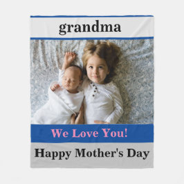 Cobertor De Velo Dia de as mães Vovó
