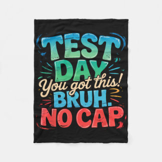 Cobertor De Velo Dia de Motivação para Testes Estaduais Staar Você 