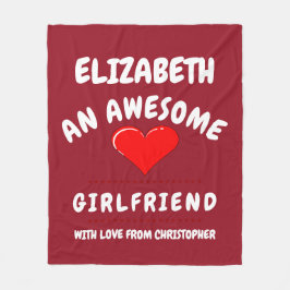 Cobertor De Velo Dia de os namorados Namorada Romântico Coração de 